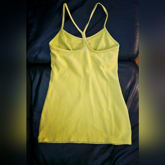 Lululemon Power Y Racerback Tank Active Top Sz 6 Pear Green - Picture 2 of 6
